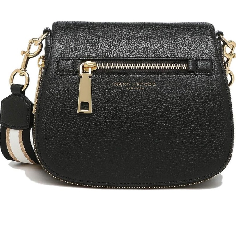Marc Jacobs Gotham Saddle Bag, Black M0015467 - Picture 6 of 17